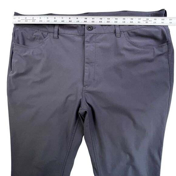 Orvis Tech Pants Mens 40x32 Gray Performance Hybrid Cargo Hiking Trails Trekking - Picture 10 of 12